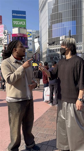 オランダ出身者が日本語に挑戦！渋谷インタビュー