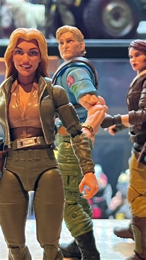 Gi joe classified retro card Cover Girl