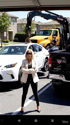 Karen Orders Tow on Veteran’s Truck — Tow Driver Hooks Her Lexus Instead #hoakaren #hoa