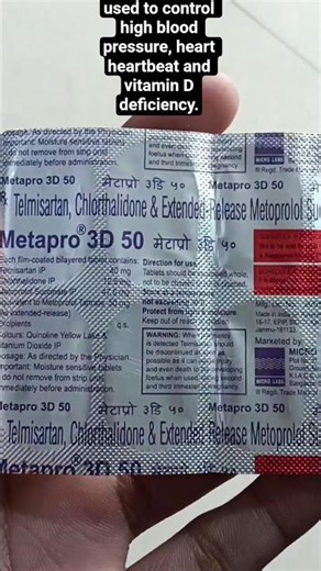 Metapro 3D 50 Tablet