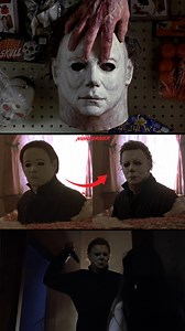 6.2K views · 2K reactions | Halloween 4 is known for a lot of things, but the mask has always been a huge complaint. So I recreated the scene using the H1 mask to show what fans expected the first time around. Personally I like the H4 mask, so I don’t mind either one. #halloween5 #h4 #michaelmyers #halloween #halloweenmovies | Nightdriver | Facebook