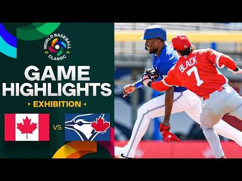 Canada vs. Blue Jays 2026 World Baseball Classic | Game Highlights
