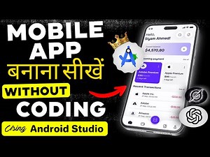 I Build A $6,000 App Using Android Studio & GROK AI | Mobile APP Kaise Banaye | app kaise banaye