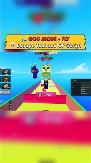 🚨 Escape Tsunami Script 2026 🚨 GOD MODE + UFO + AUTO FARM (100% WORKING) #escapetsunamiforbrainrots