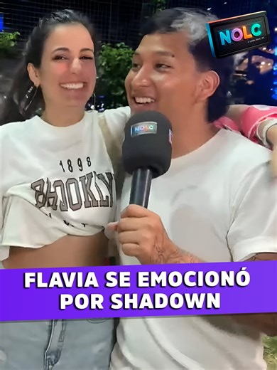 @flavia_meyer se emocionó por @shadown_ib 🤪🥳 #STREAM🇧🇴🎙️ #VHS📼 #NOLC💣