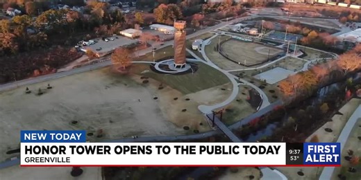 Honor Tower in Unity Park opens to the public
