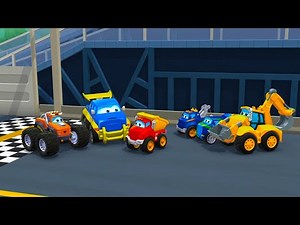 Safe Racing | Car Cartoons for Kids | The Adventures of Chuck & Friends