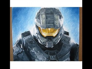 Dibujando a Master Chief / Drawing Master Chief