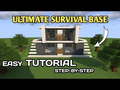 MINECRAFT EASY SURVIVAL BASE TUTORIAL || MINECRAFT || #minecraft #gaming