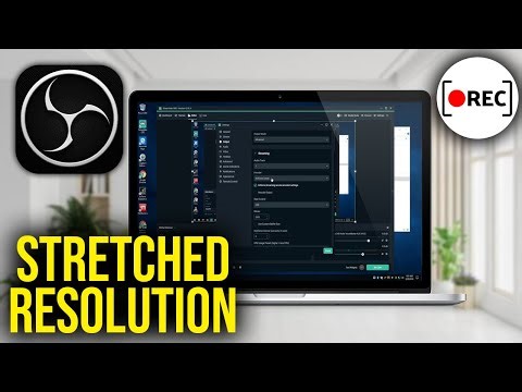 How To Stream & Record Stretched Resolution in OBS Studio