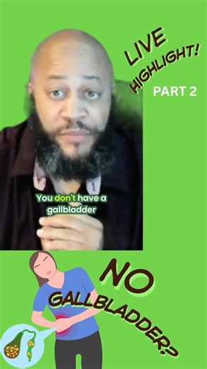 No Gallbladder? Here’s What You Need to Know! Herbalist Kareem breaks down what happens when your gallbladder is gone—and how to keep your digestion strong naturally. DISCLAIMER: This video is for educational purposes only and is not intended to diagnose, treat, or cure any disease. Always consult your licensed healthcare provider before beginning any new health regimen. | 4Cycles of Life | Facebook