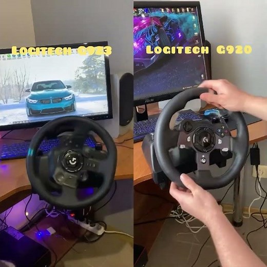 Logitech G920 VS Logitech G923 comparison