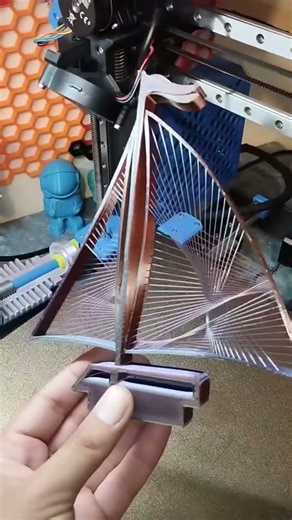 Discover string art, are you familiar with it? #3d #bambulab #passion #p2s #printing #H2D #modeling