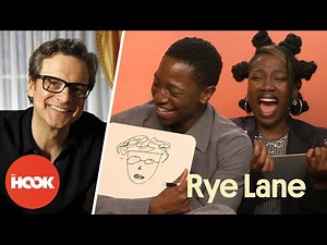Rye Lane Cast Doodle Colin Firth, One Another & More | ‪@TheHookOfficial‬