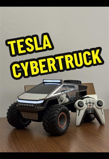 🚙⚡ Uzaktan Kumandalı TESLA CYBERTRUCK – Full Metal ⚡🚙 🔹 Full metal kasa – ağır, sağlam ve premium hissiyat 🔹 Şarjlı yapı ile uzun oyun süresi 🔋 🔹 Işıklı mod – kumandadan aç/kapat 💡 🔹 Oto mod ile kendi kendine sürüş #fyp #kesfet