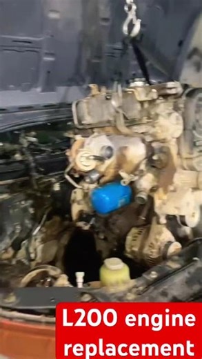 Mitsubishi triton 2016 engine replacement