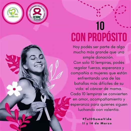 En @UTH Honduras campus #siguatepeque creemos que conmemorar el Día Internacional de la Mujer también significa actuar. Por eso, como universidad asumimos el compromiso de que cada primer período académico realizaremos una campaña solidaria en apoyo a las mujeres que luchan contra el cáncer en la ciudad de Siguatepeque. Estudiantes, docentes y colaboradores unidos por una causa que promueve empatía, solidaridad y amor por nuestra comunidad. Todo lo recaudado será entregado a la Organización Emma