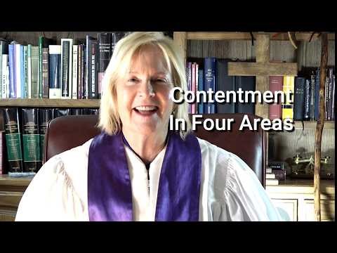 Contentment In Four Areas