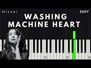 Washing Machine Heart - Mitski | Easy Piano Tutorial