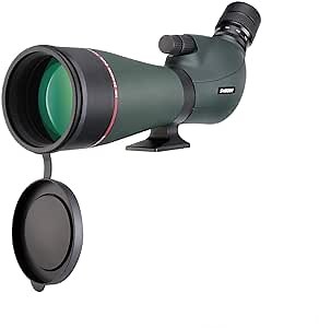SVBONY SV406 Spotting Scope HD Dual Focus,20-60x80mm,Long Range,IPX7 Waterproof,High Power,for Bird Watching,Hunting,Wildlife Viewing,Astronomy,High Definition with Case