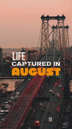 Life Captured in August: Cinematic Template Overview