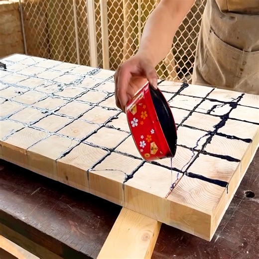The Pinnacle Of Woodworking Art Of The Young Carpenter Has Created A Beautiful Tea Table From Rare Solid Wood Pieces | WT Team Woodworking