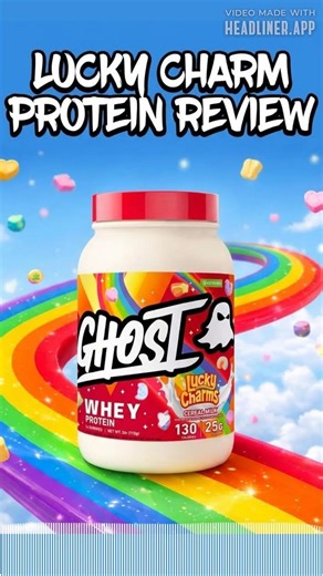 Ghost Lucky Charms Protein Powder Review