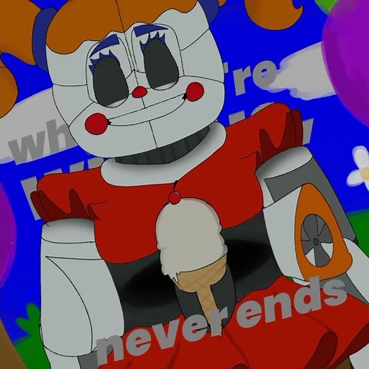 circus baby elizabeth #alightmotion #animation #fnaf #sisterlocation