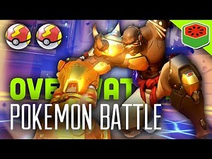 POKEWATCH #15 - A WILD HITMONCHAN! | Overwatch Custom Game