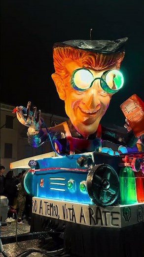 Pov: ✨ Il Carnevale Notturno più magico: Villafranca di Verona! 🎭