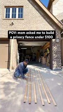 How to build a rolling privacy fence with storage under $100