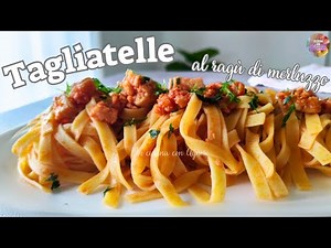 Pasta al RAGù DI MERLUZZO facile, veloce ed economica PRONTA IN 15 MINUTI | primi piatti veloci