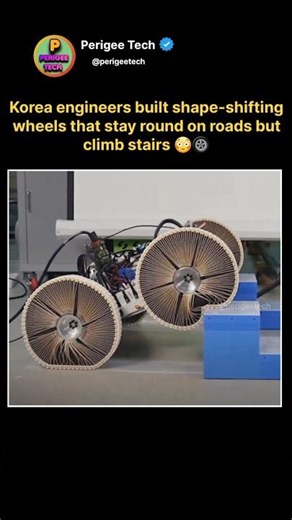 Korea’s Smart Wheels Can Climb Anything 😳🛞 #shorts #innovation #robotics #engineering #ai