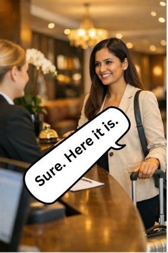 Hotel Check-in Conversation in English 🏨 | Daily Use Sentences”