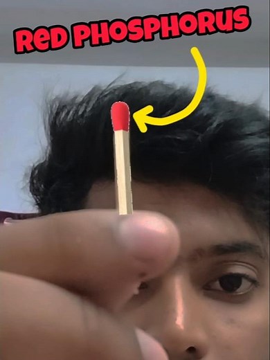 How does a matchstick work? #science #facts #chotaalivlogs