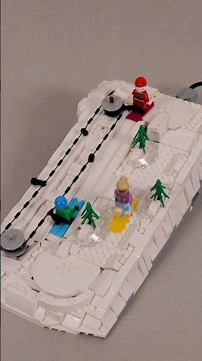 Making a working Ski Hill for my LEGO Minifigs