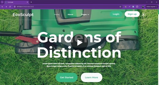 Modern Frontend Project: EcoSculpt Website | Joy Maity posted on the topic | LinkedIn