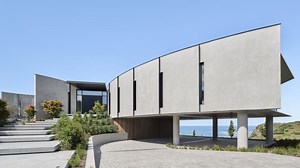 'As if you're floating': Inside a stunning clifftop home overlooking the ocean