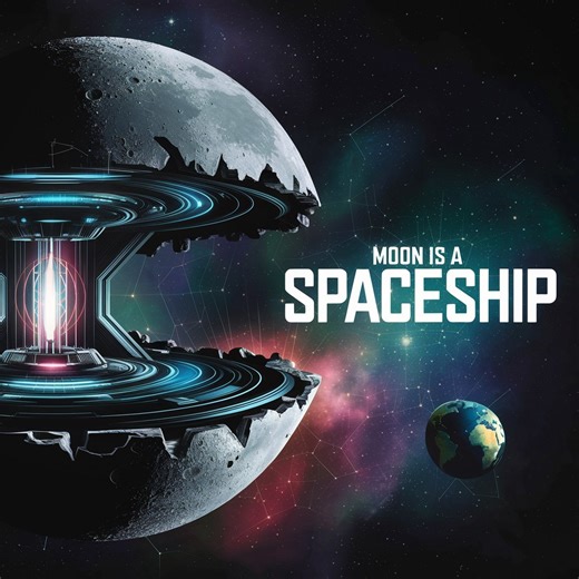 Spaceship Moon Theory: The Moon is an Artificial Object Put by an Alien Race? #space #moon #mystery #alien #science | Space Stories