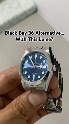 Cronos L6036 Lume Test 🔥Best Black Bay 36 Alternative Under $300