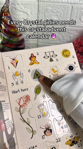 🎄 Discover a Real Treasure Every Day this Crystal Advent Calendar 2025 reveals 24 real gemstones like amethyst, jasper & quartz. Perfect for families, crystal lovers, or anyone who wants a magical, screen-free countdown. 👉https://t.site/4723Hhw #crystaltok #christmasgift #crystalhealing #crystals #crystalgirl | Audienceg