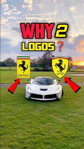 The Hidden Meaning Behind Ferrari’s 2 Logos👀