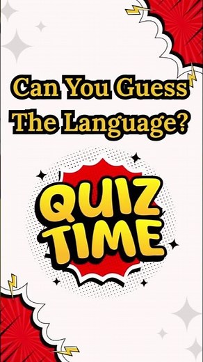🌍 Guess the LANGUAGE QUIZ 🎧 | Can You Identify These Languages?