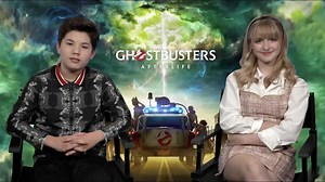 Interview with Ghostbusters: Afterlife's McKenna Grace and Logan Kim