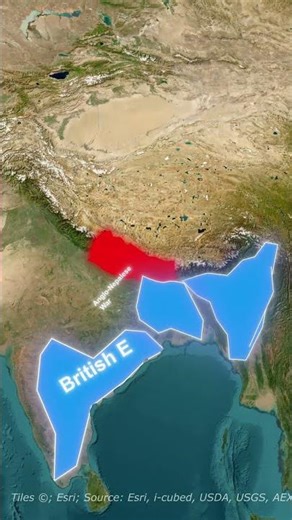 Why Is Nepal So Long and Thin? #geography #map