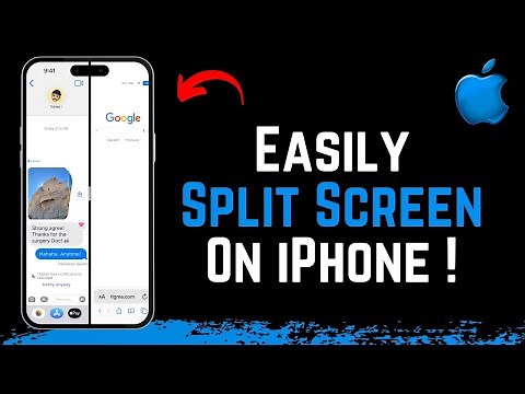 How to Split Screen on iPhone !