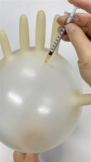 How to Properly Inject Balloons 😷 #goodtoknow #surgeonlife #vet #medicine #funfacts #tutorial #hack