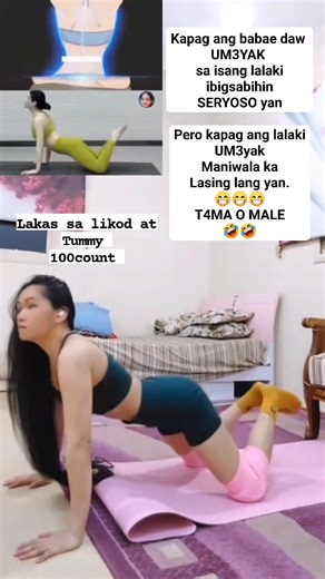 44K views · 394 reactions | Routine Everyday workout Para sa backfats✅️tummy ✅️ ✅️ #jeantagabukid | Jean Taga Bukid | Facebook