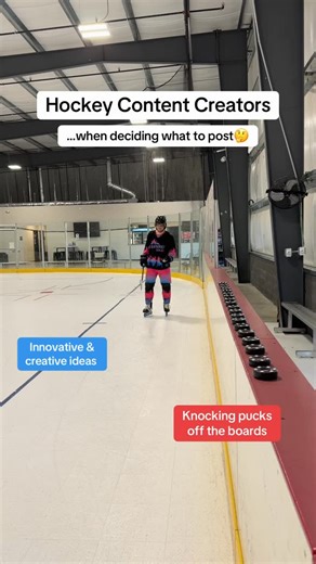 Nasher | The sound of the pucks tho😭🏒 | Instagram