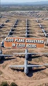 Davis Monthan Air Force Base, Arizona | 4000 Plane Graveyard In 2,600 Acres | U.S Military Aircraft